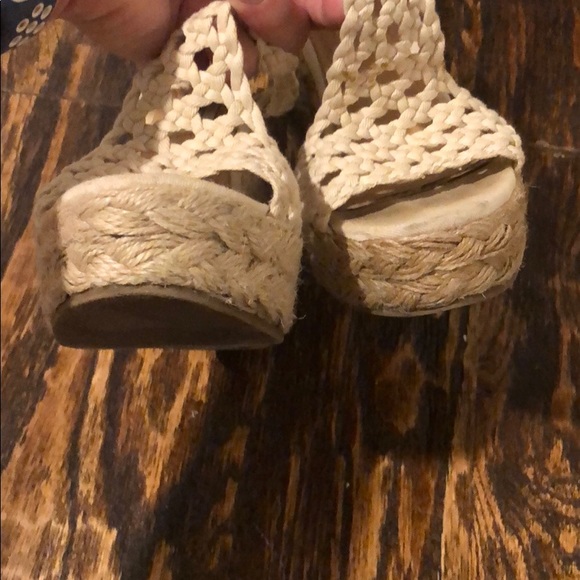 Natural Steve Madden wedge sandals - Picture 4 of 5